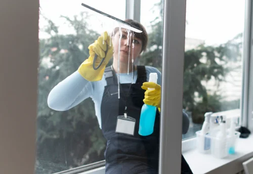 Nettoyage de vitres intérieures et extérieures à Saint-Ouen-en-Belin